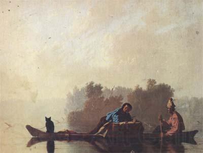 George Caleb Bingham Fur Traders Descending the Missouri (mk13)